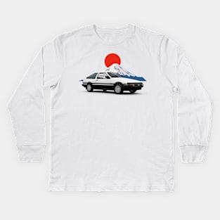 Sprinter Fuji JDM Japan Print Kids Long Sleeve T-Shirt